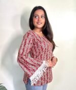 Madhuli Bell Sleeves Kurti - Image 4