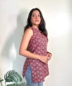 Manjirika Collar Kurti - Image 3