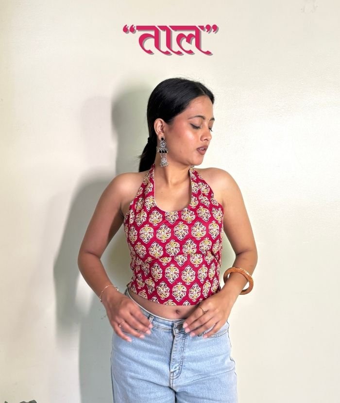 76 Taal Padded Crop Top - Image 1